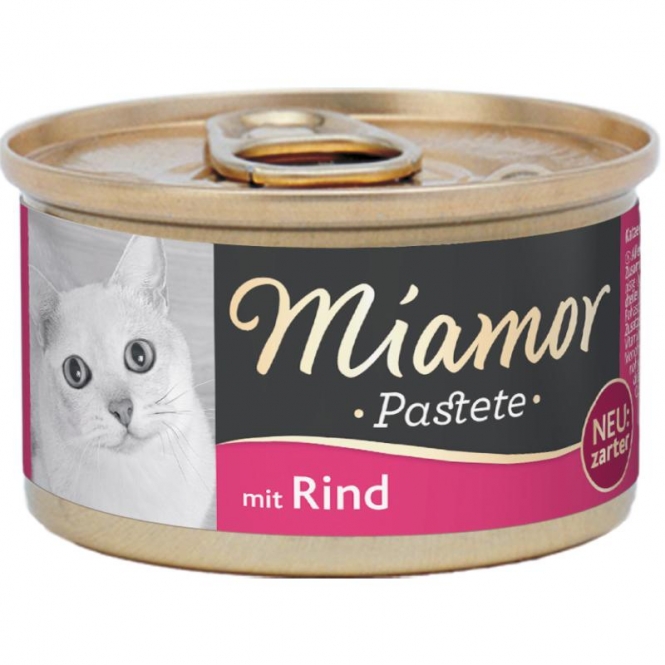 Miamor Pastete Rind 85 g