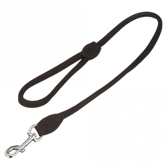 Karlie Buffalo Rund Leine - Schwarz, 100 cm, 10mm