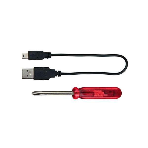 Trixie Flash Leuchtring USB Orange - L-XL – Bild 2