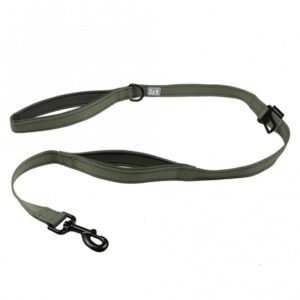 Duvoplus EXPLOR Ultimate Fit On-The-Road-Leine Classic - Undercover Green - 130 cm - 25mm