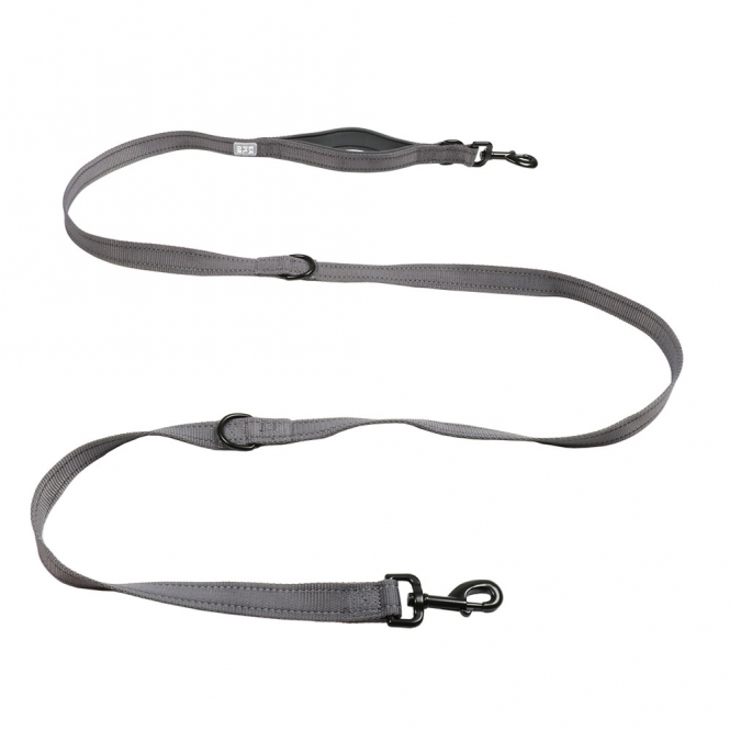 Duvoplus Trainingsleine EXPLOR Ultimate Fit Safety - Silver Reflective - 220 cm - 25mm – Bild 2