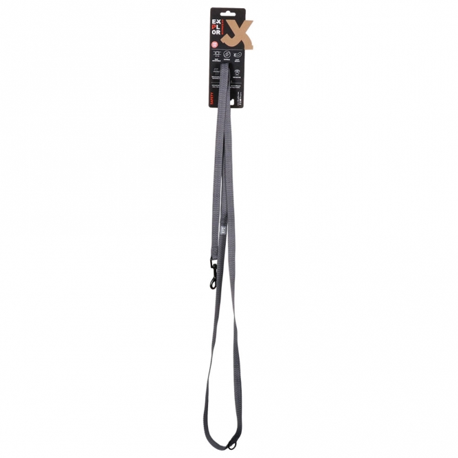 Duvoplus Trainingsleine EXPLOR Ultimate Fit Safety - Silver Reflective - 220 cm - 25mm – Bild 3