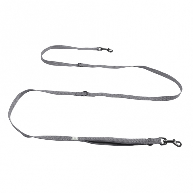 Duvoplus Trainingsleine EXPLOR Ultimate Fit Safety - Silver Reflective - 220 cm - 16mm