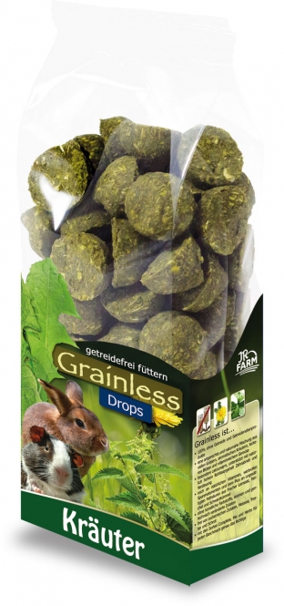 JR Farm Grainless Drops 140 g - Kräuter