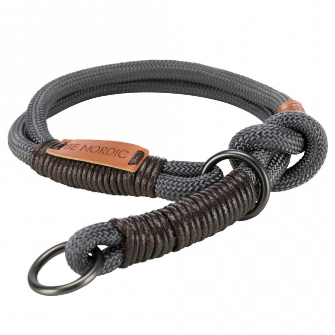 Trixie BE NORDIC Zug-Stopp-Halsband - dunkelgrau - 40 cm – Bild 3