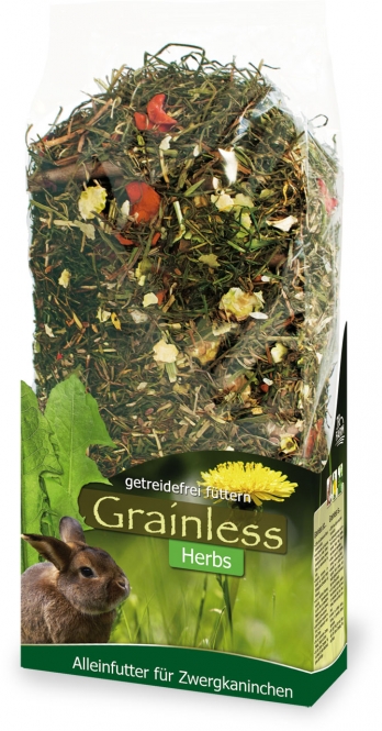 JR Farm Grainless Herbs Zwergkaninchen 950 g