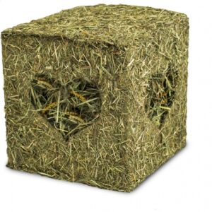 JR Farm Heu Würfel klein mit Mehlwürmern 125 g