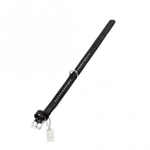 Karlie Buffalo Strass-Halsband - Schwarz 1-reihig, 24 cm/10mm