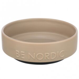 Trixie BE NORDIC Keramiknapf für Hunde - taupe/0,5 l