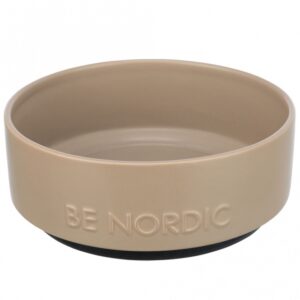Trixie BE NORDIC Keramiknapf für Hunde - taupe/1,2 l