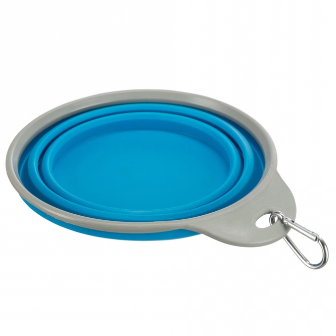 Trixie faltbarer Reisenapf - 1 l/ø 18 cm – Bild 2