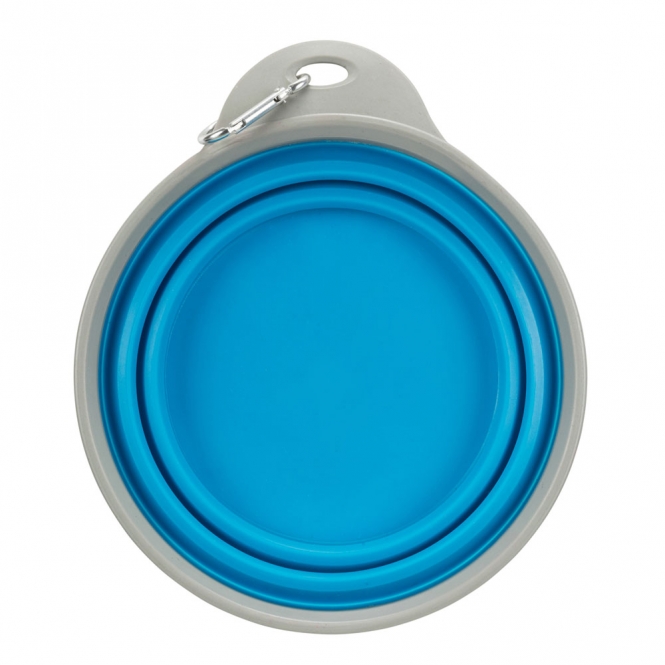 Trixie faltbarer Reisenapf - 0,5 l/ø 14 cm – Bild 3