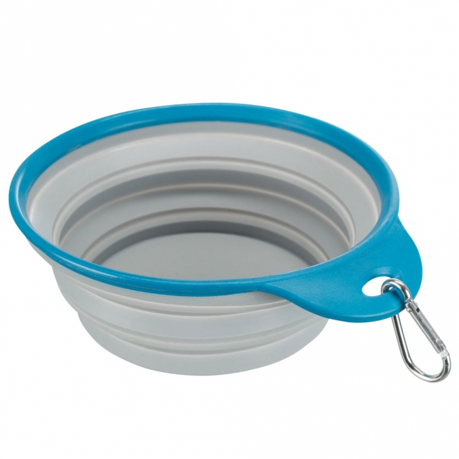 Trixie faltbarer Reisenapf - 1 l/ø 18 cm – Bild 4