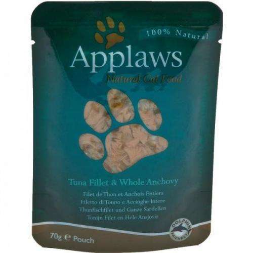 Applaws Frischebeutel Thunfisch & Anchovis 70 g – Bild 2
