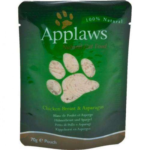 Applaws Frischebeutel Hühnchen & Spargel 70 g – Bild 2