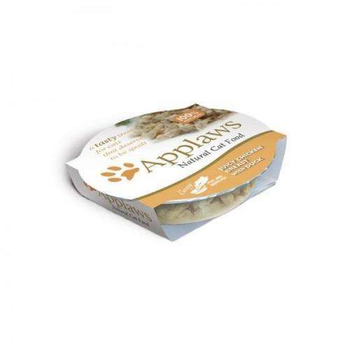 Applaws Cat Pots mit fruchtiger Hühnerbrust & Ente 60 g – Bild 2
