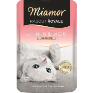 Miamor Ragout Royale in Soße 100 g - Huhn & Lachs