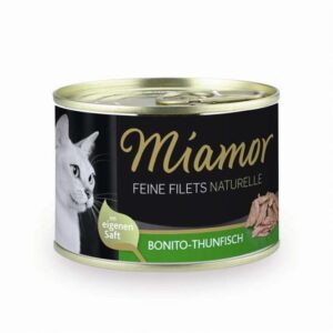 Miamor Feine Filets Naturelle Bonito-Thunfisch 156 g Dose