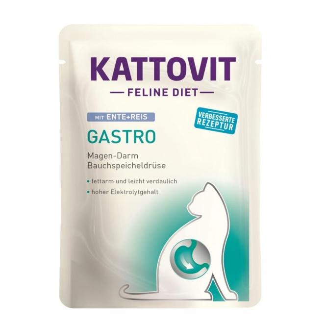 Kattovit PB Feline Diet Gastro Ente & Reis 85 g