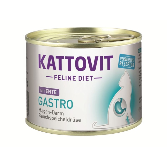 Kattovit Dose Feline Diet Gastro Ente 185 g