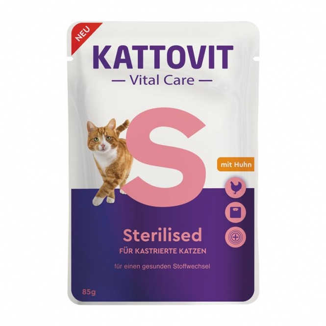 Kattovit PB Vital Care Sterilised 85 g