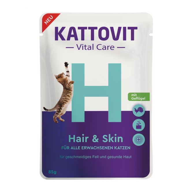 Kattovit PB Vital Care Hair & Skin 85 g