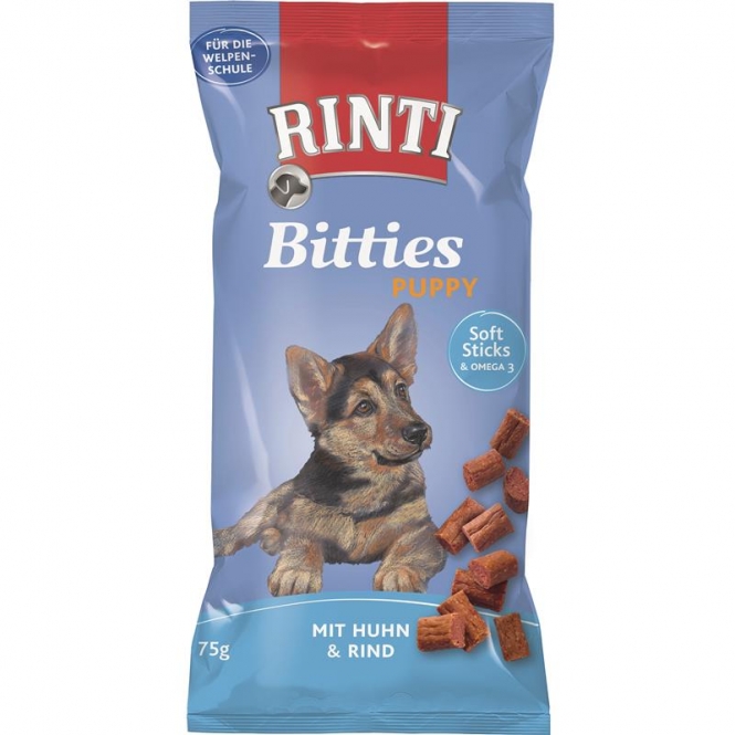 Rinti Extra Bitties Puppy Huhn & Rind 75 g
