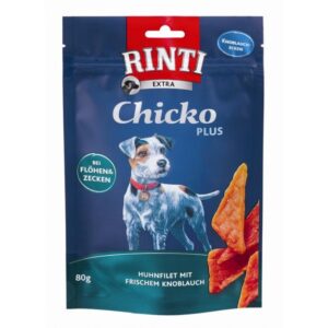 Rinti Extra Snack Chicko Knoblauchecken 80 g