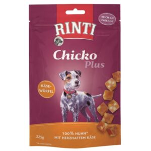 Rinti Chicko Plus Käsewürfel Huhn 225 g