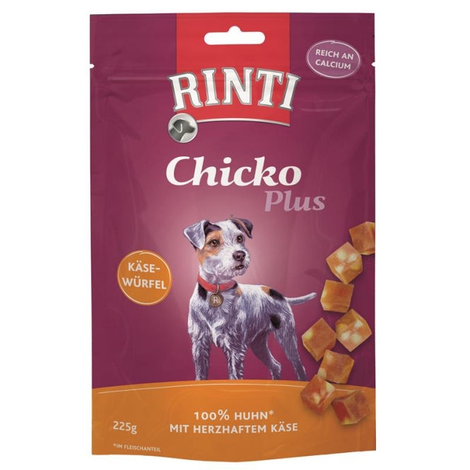Rinti Chicko Plus Käsewürfel Huhn 225 g