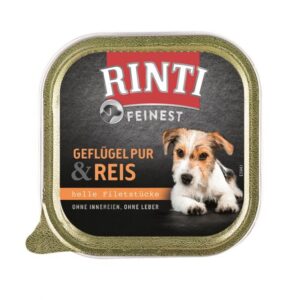 Rinti Schale Feinest Geflügel Pur & Reis 150 g