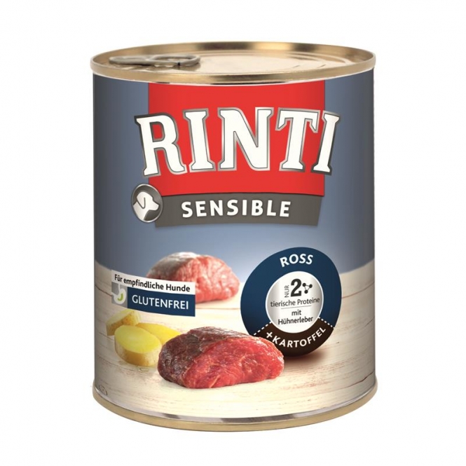Rinti Sensible Ross, Hühnerleber & Kartoffel 800 g