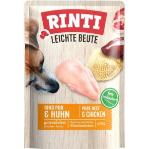 Rinti PB Leichte Beute Rind Pur + Huhn 400 g