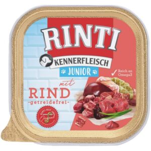Rinti Schale Kennerfleisch Junior mit Rind 300 g