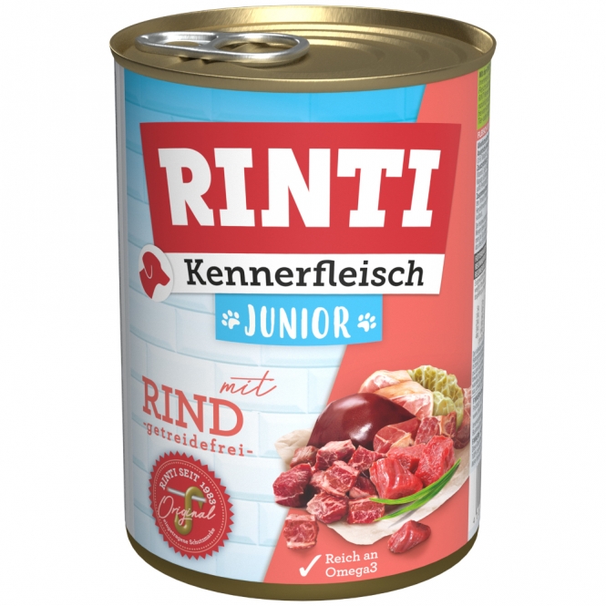 Rinti Kennerfleisch Junior Rind 400 g