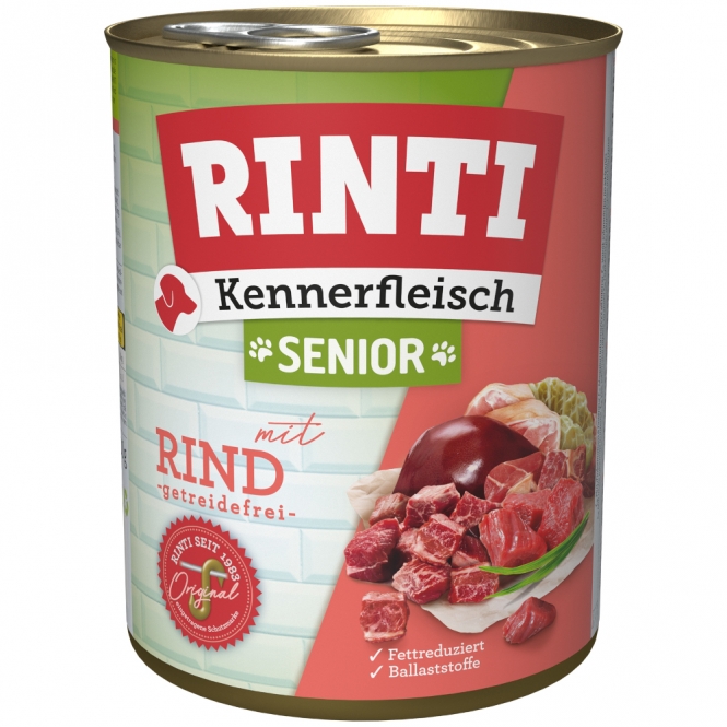 Rinti Kennerfleisch Senior Rind 800 g