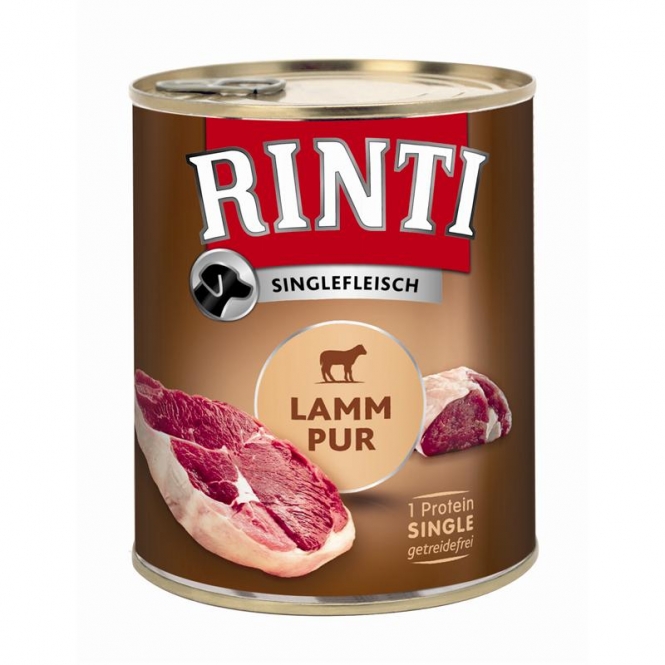 Rinti Singlefleisch Lamm Pur 800 g