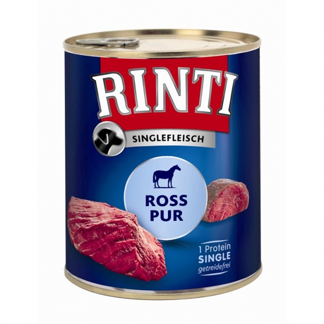 Rinti Singlefleisch Exclusive Ross Pur 800 g