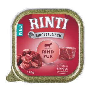 Rinti Schale Singlefleisch Rind Pur 150 g