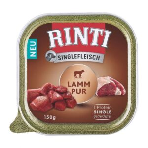 Rinti Schale Singlefleisch Lamm Pur 150 g