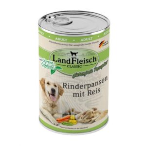 Landfleisch Dog Classic Rinderpansen mit Reis & Gartengemüse - 800 g