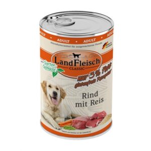 Landfleisch Dog Classic Rind mit Reis & Gartengemüse extra mager - 800 g