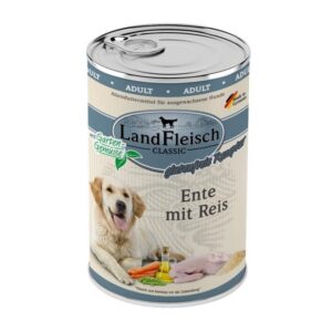 Landfleisch Dog Classic Ente mit Reis & Gartengemüse - 400 g
