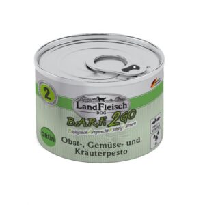 LandFleisch B.A.R.F.2GO Obst-, Gemüse und Kräuterpesto Grün 200 g