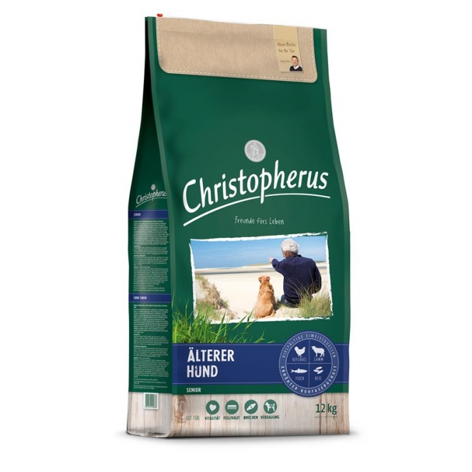 Christopherus Älterer Hund Geflügel,Lamm, Ei & Reis - 12 kg