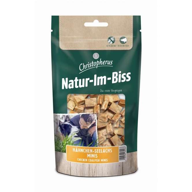 Christopherus Snack Hähnchen-Seelachs Minis 70 g