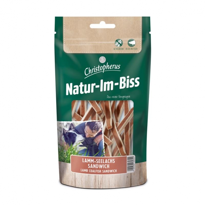 Christopherus Snack Lamm Seelachs Sandwich 70 g