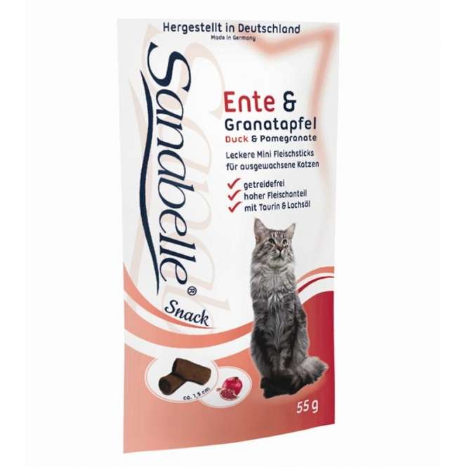 Sanabelle Snack mit Ente & Granatapfel 55 g