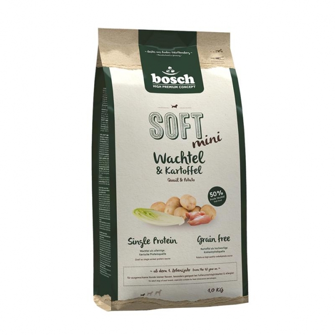 Bosch Soft Mini Wachtel & Kartoffel - 2,5 kg