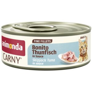 Animonda Cat Carny Fine Fillets Adult Bonito Thunfisch in Sauce 60 g